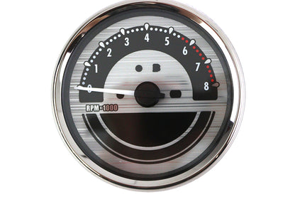 AEE 5 Dakota Style Speedometer Silver