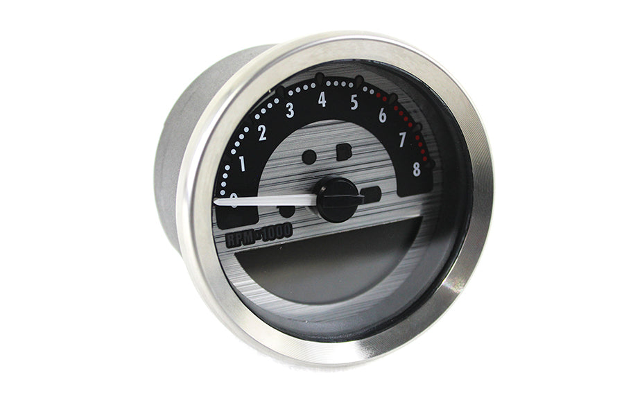 AEE 4 Dakota Style Speedometer and Tachometer Silver