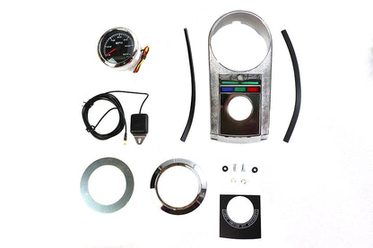 85mm GPS Speedometer Kit Chrome