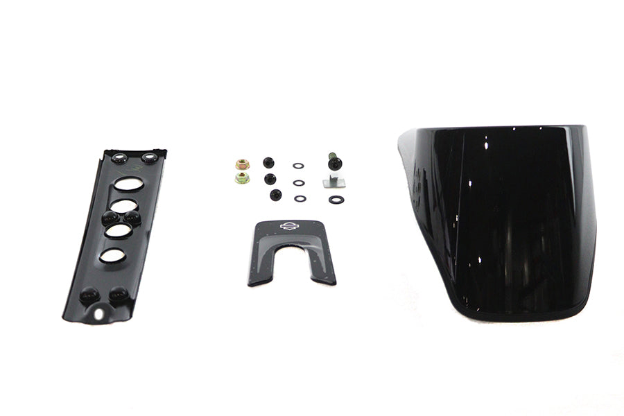 OE Softail Deluxe Dash Panel Black