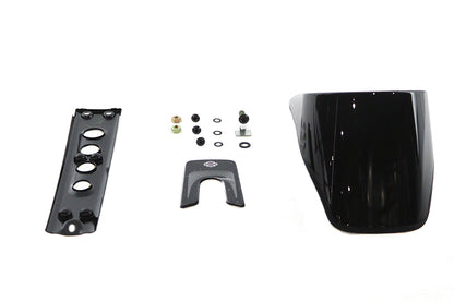 OE Softail Deluxe Dash Panel Black