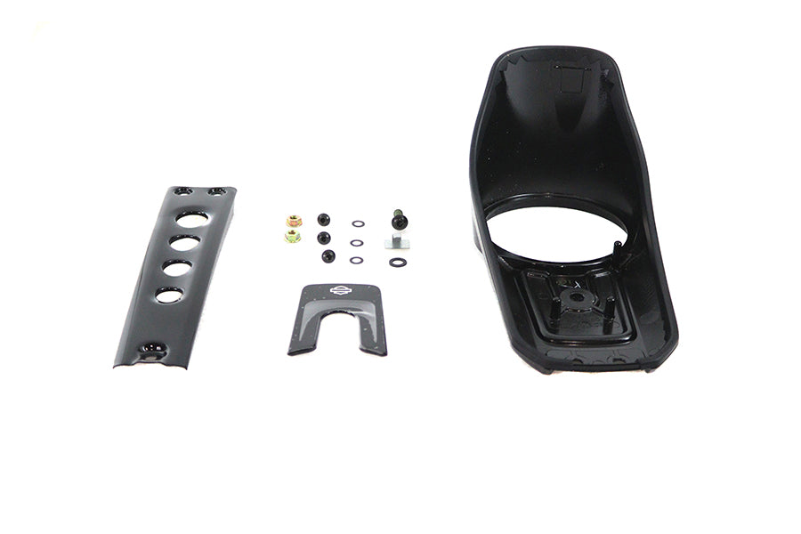 OE Softail Deluxe Dash Panel Black