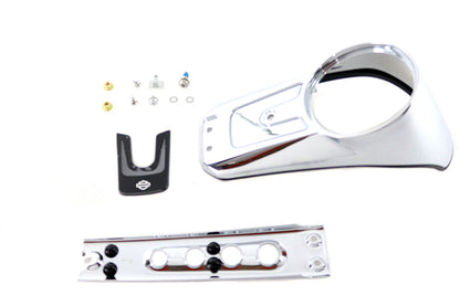 OE Softail Deluxe Dash Panel Chrome