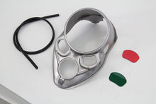 Raw Skull Dash Panel with Red Lens