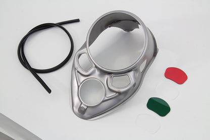 Raw Skull Dash Panel with Red Lens