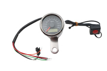 48mm Electronic Speedometer Black Face