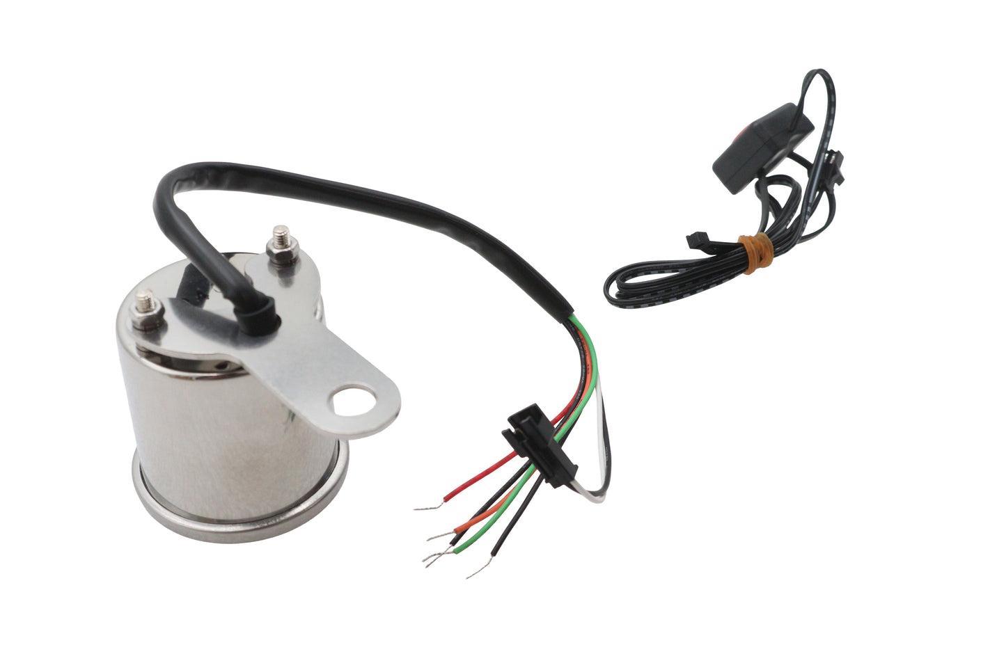 48mm Electronic Speedometer Black Face