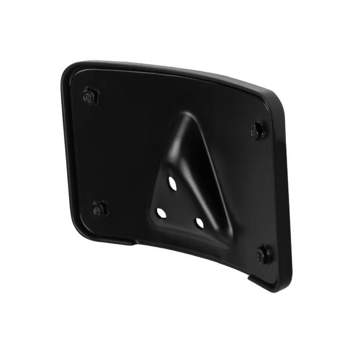 black harley laydown license mount