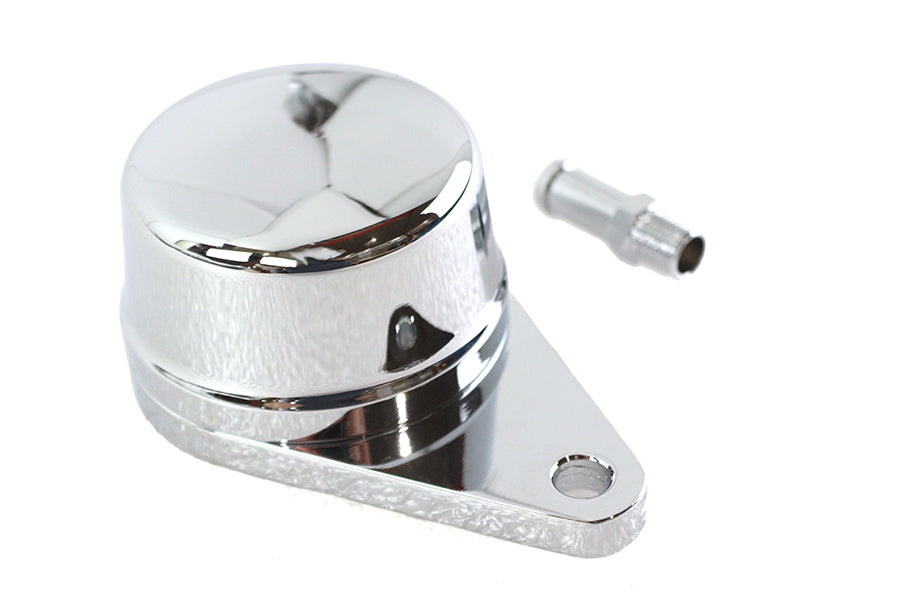 Billet Crankcase Breather Chrome