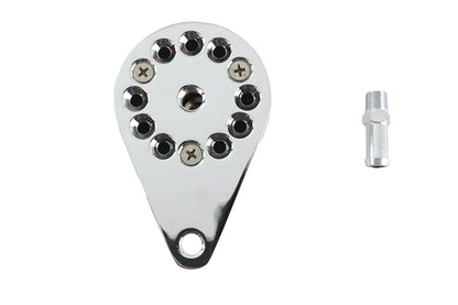 Billet Crankcase Breather Chrome