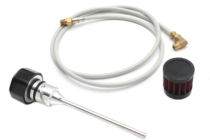 M8 Vented Dipstick Black