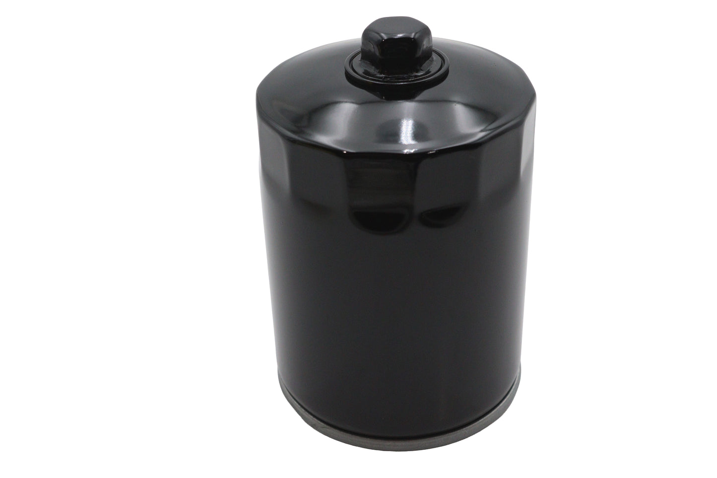 Hex Spin On Oil Filter Black