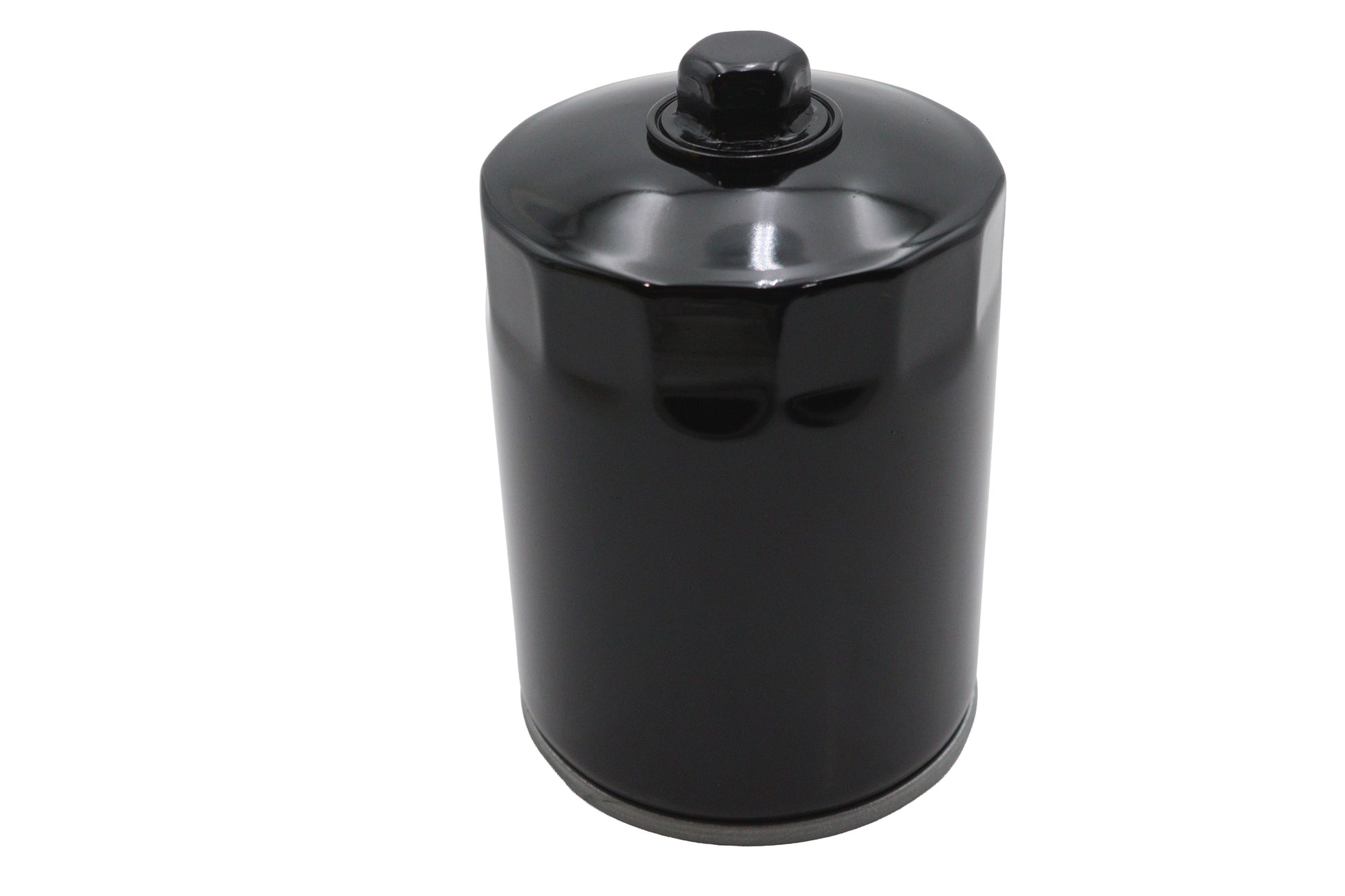 Hex Spin On Oil Filter Black