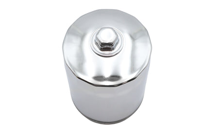 Hex Spin On Oil Filter Chrome
