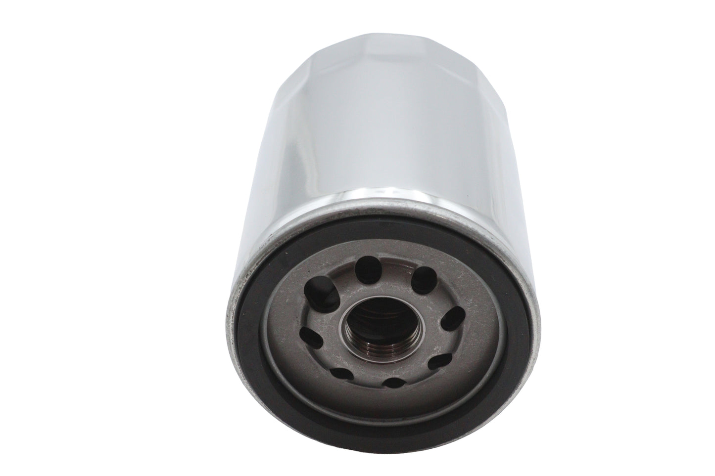 Hex Spin On Oil Filter Chrome
