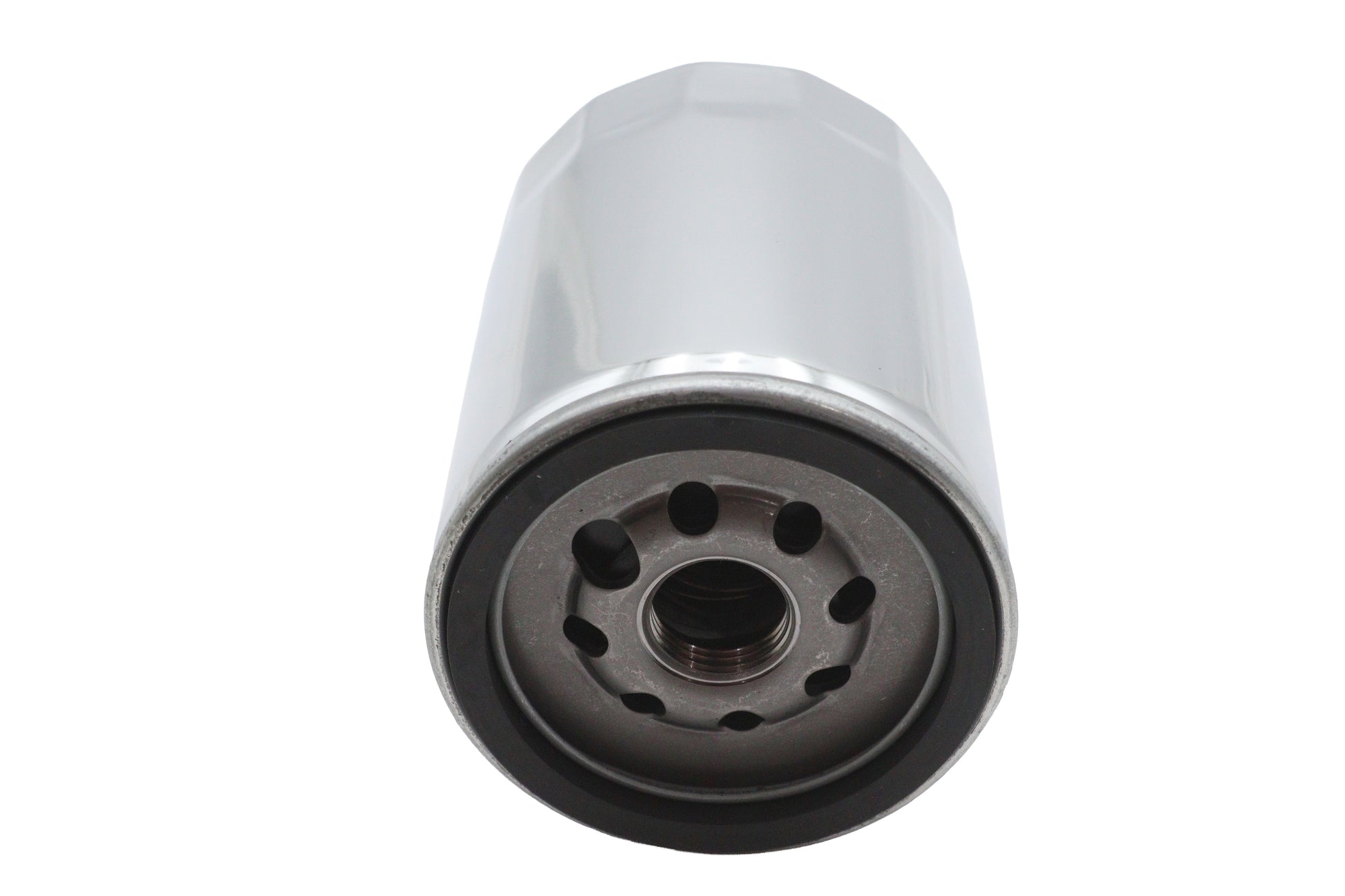 Hex Spin On Oil Filter Chrome