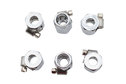 Hex Chrome Econo Seal Hose End