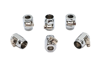 Hex Chrome Econo Seal Hose End
