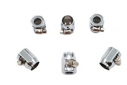 Hex Chrome Econo Seal Hose End