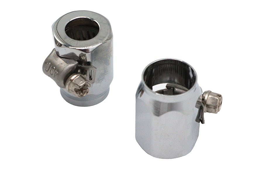Hex Chrome Econo Seal Hose End