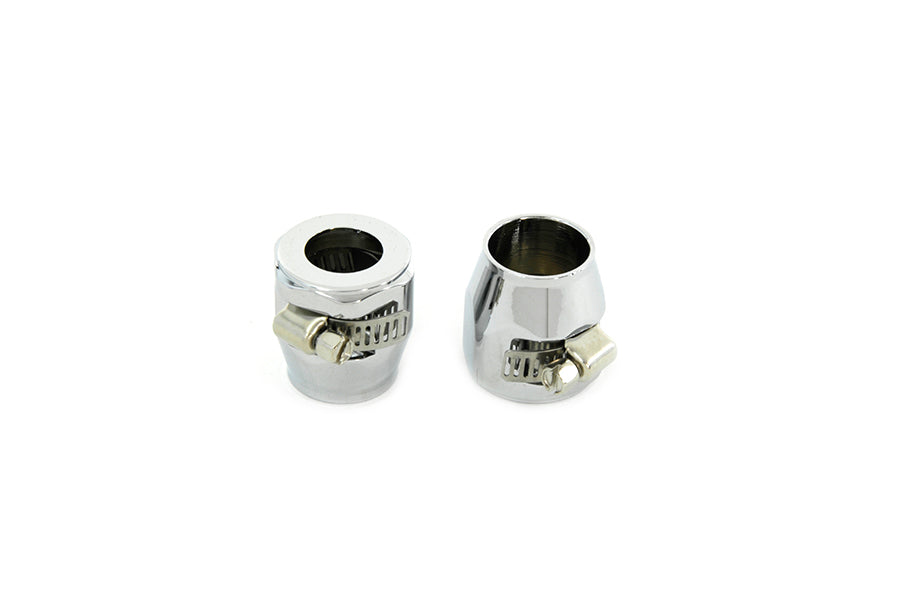 Hex Chrome Econo Seal Hose End Set