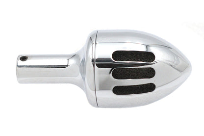 Chrome Billet Single Breather Canister