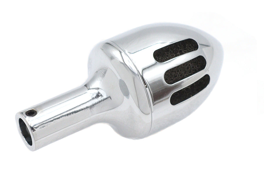 Chrome Billet Single Breather Canister