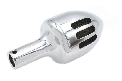 Chrome Billet Single Breather Canister