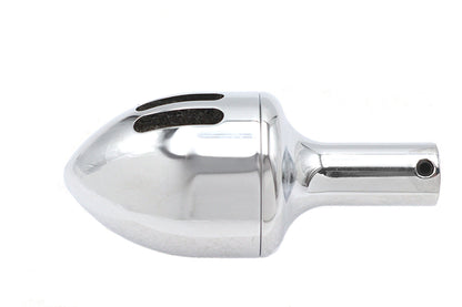 Chrome Billet Single Breather Canister