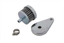 Chrome Crankcase Breather Assembly