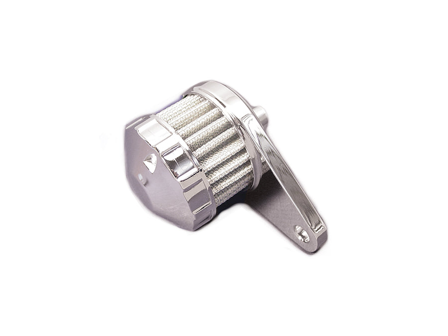 Chrome Crankcase Breather Assembly