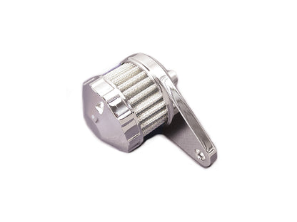 Chrome Crankcase Breather Assembly
