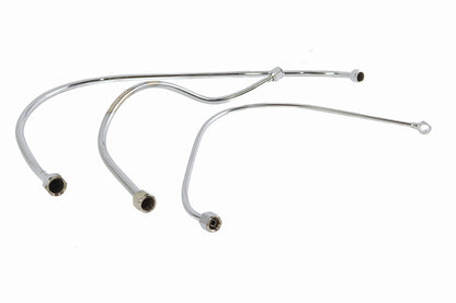Chrome Oil Line Set