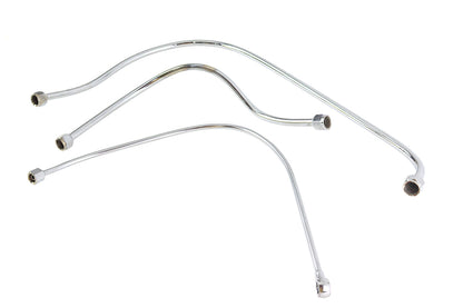 Chrome Oil Line Set