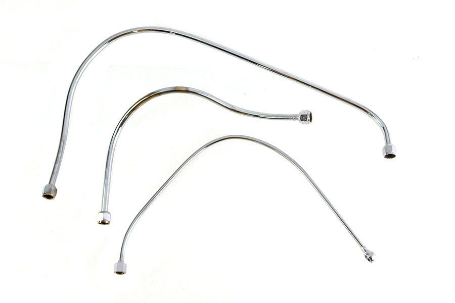 Chrome Oil Line Set