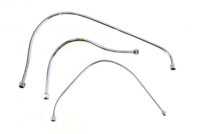 Chrome Oil Line Set