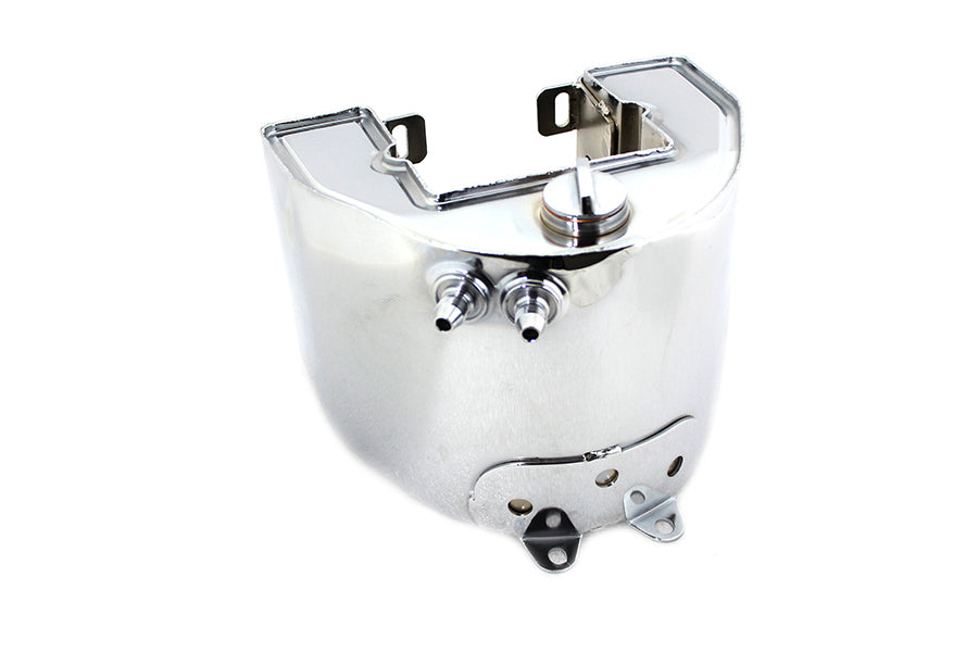 York Electric Start Oil Tank Chrome