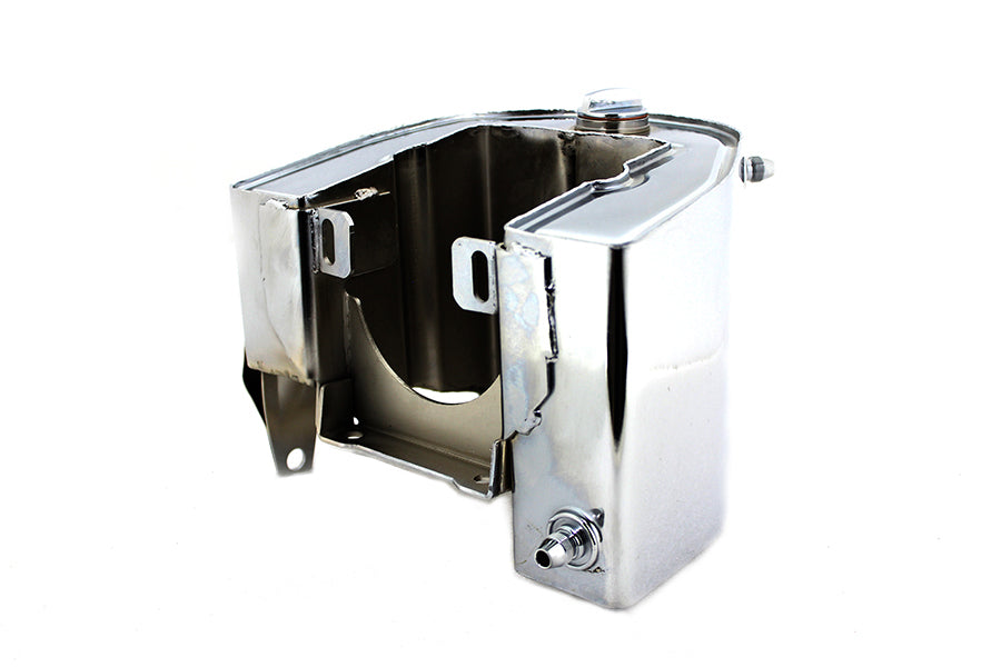 York Electric Start Oil Tank Chrome