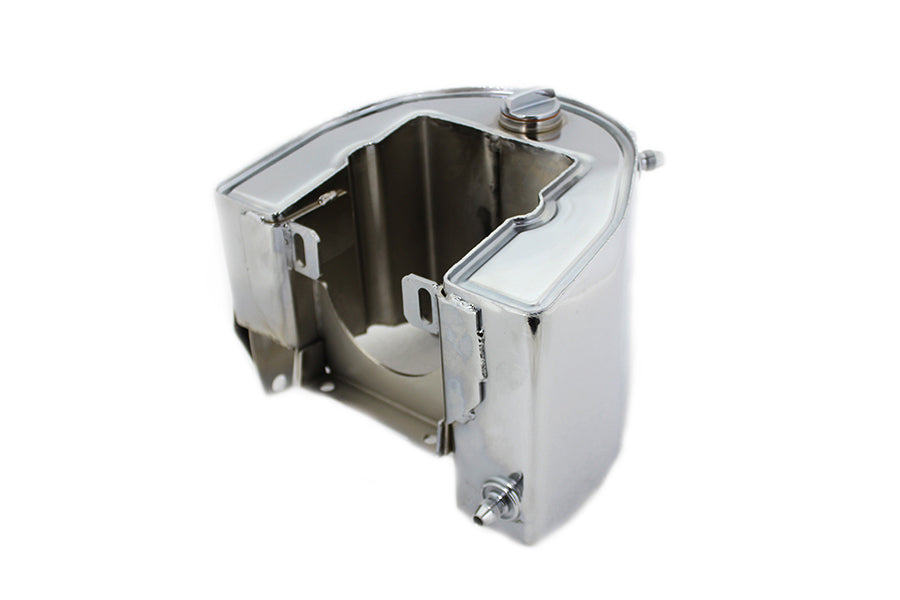 York Electric Start Oil Tank Chrome