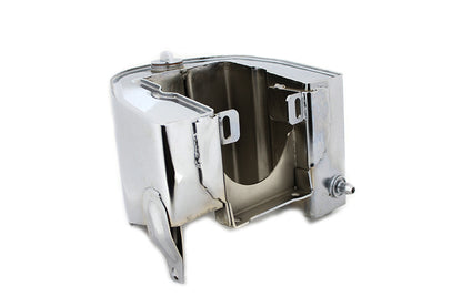 York Electric Start Oil Tank Chrome