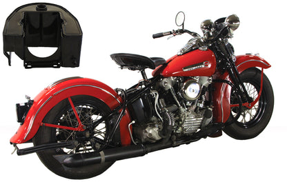 Replica Black Tourist Trophy Bobber Short Oil Tank