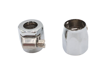 Hex Chrome Econo Seal Hose End Set