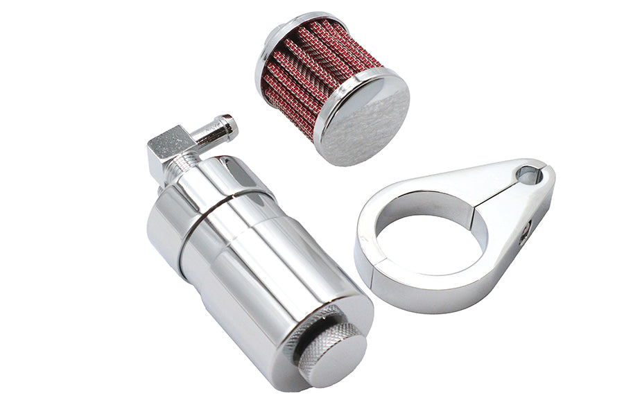 Chrome Sifton Engine Breather Oil Collector