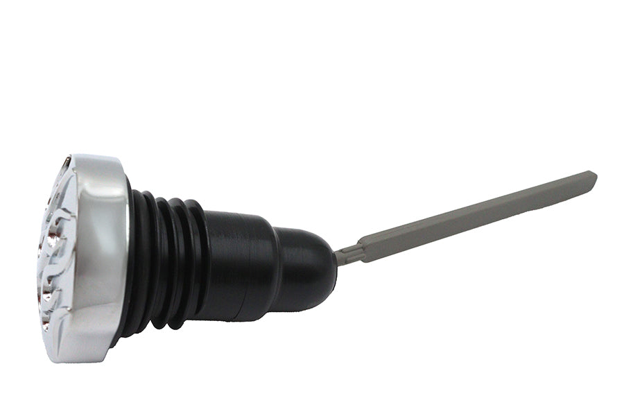 Transmission Oil Fill Plug Dipstick with Flame Design