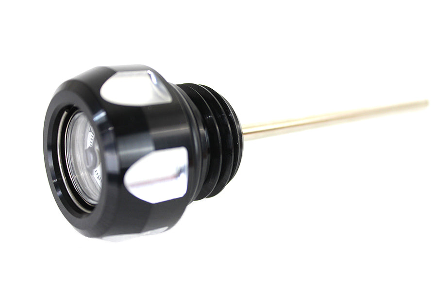 M8 Black and Machined Oil Temperature Dipstick
