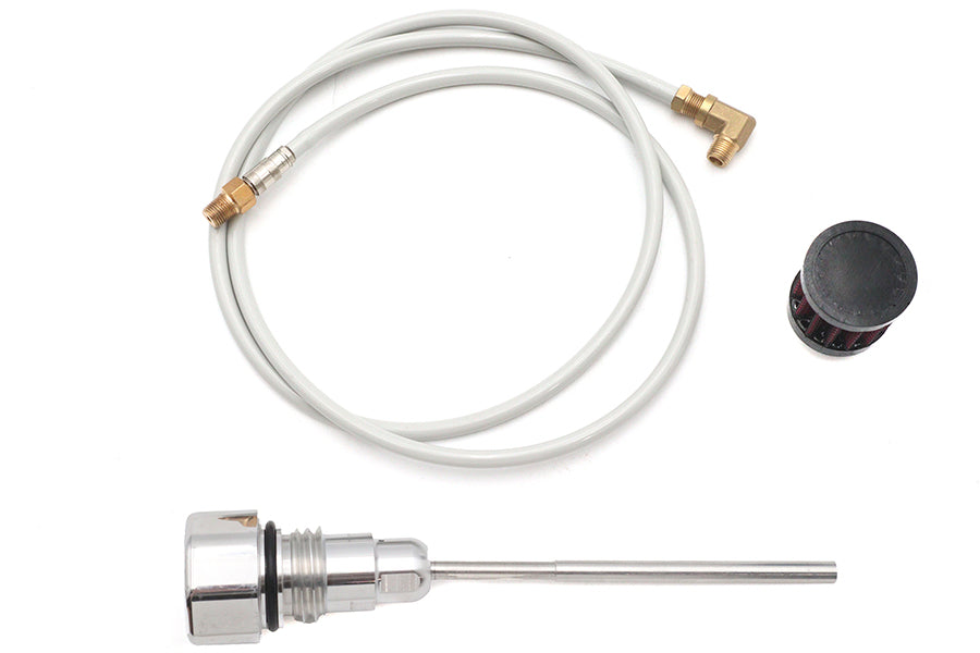 Oil Tank Vented Dipstick Polished