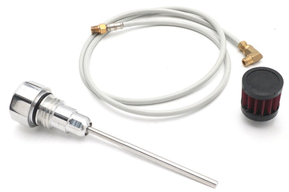 Oil Tank Vented Dipstick Polished
