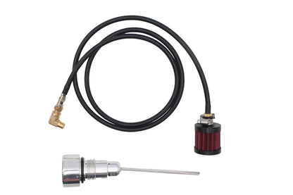 Oil Tank Vented Dipstick Polished