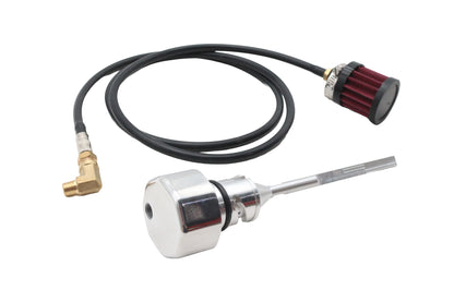 M8 Vented Dipstick Polished