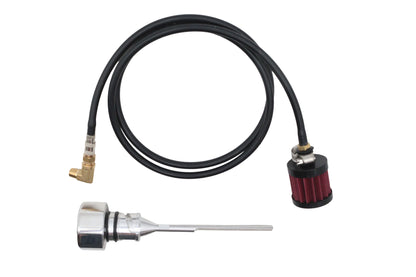 M8 Vented Dipstick Polished